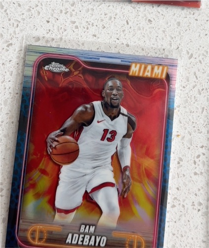 2024-25 Topps Chrome #33 Bam Adebayo — front