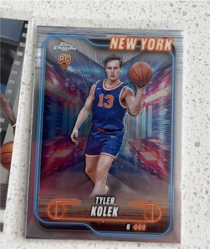 2024-25 Topps Chrome #167 Tyler Kolek — front