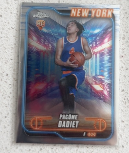 2024-25 Topps Chrome #172 Pacôme Dadiet — front