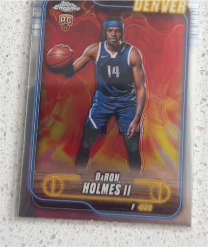 2024-25 Topps Chrome #195 DaRon Holmes II — front
