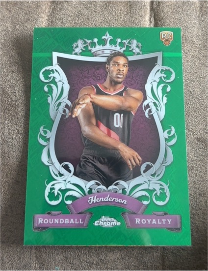 2023-24 Topps Chrome #RR-28 Scoot Henderson Roundball Royalty — front