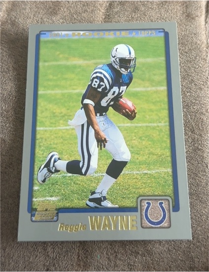 2001 Topps #344 Reggie Wayne — front