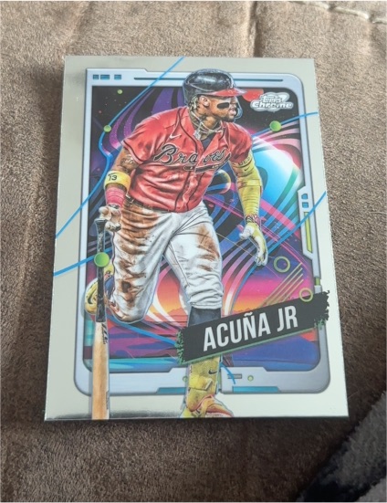 2024 Topps Cosmic Chrome #96 Ronald Acuna Jr — front