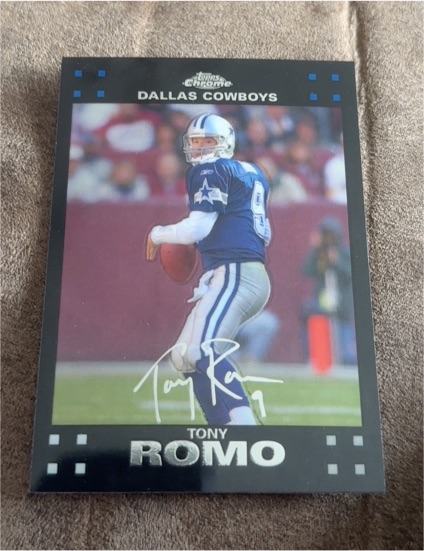 2007 Topps Chrome #TC58 Tony Romo — front