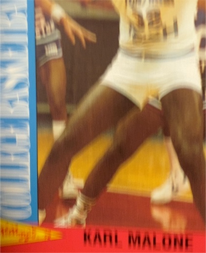 1991 SkyBox #1 Karl Malone — front