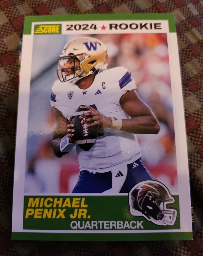 2024 Score #7 Michael Penix Jr. — front