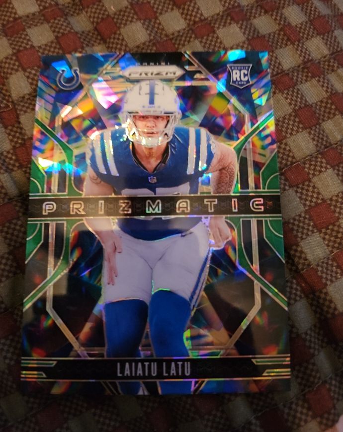 2024 Panini Prizm #5 Laiatu Latu — front