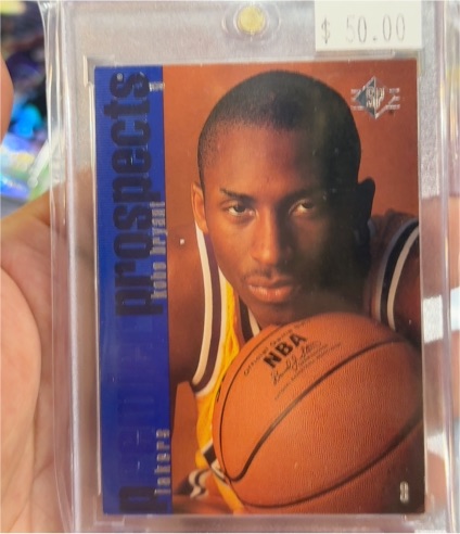 1996-97 Upper Deck SP #134 Kobe Bryant Rookie Card — front