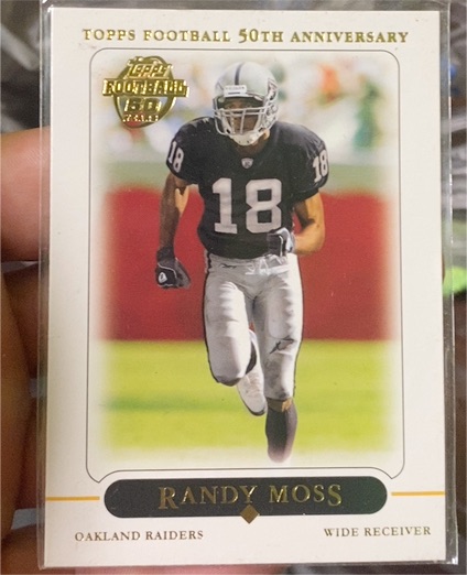 2005 Topps #278 Randy Moss — front