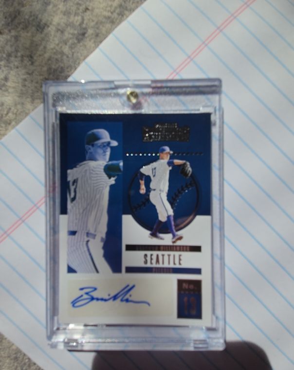 2020 Panini Contenders #CA-BW Brandon Williamson — front