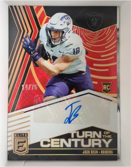 2025 Donruss Elite Turn of the Century #TOC-JBE Jack Bech — front