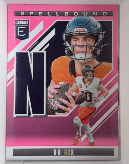 2025 Panini Donruss Elite #26 Bo Nix Spellbound — front