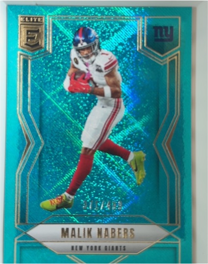 2025 Panini Donruss Elite #5 Malik Nabers — front