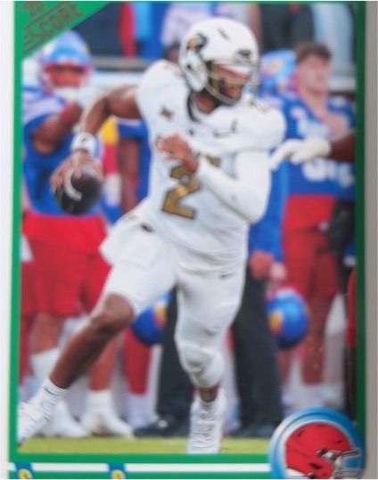 2025 Score #2 Shedeur Sanders Anniversary Rookies — front