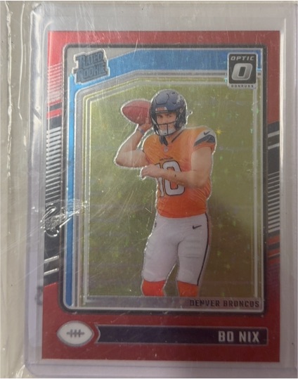 2024 Panini Donruss Optic #209 Bo Nix — front