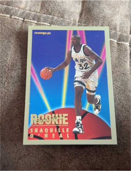 1993-94 Fleer Rookie Sensations #18 Shaquille O'Neal — front