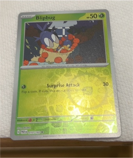 2023 Pokémon SV04: Paradox Rift #010 Blipbug — front