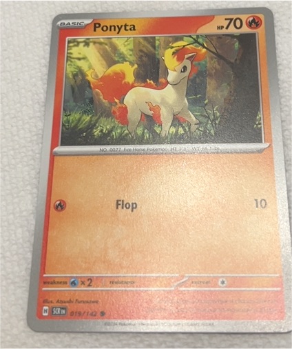 2024 Pokémon Scarlet & Violet: Stellar Crown #019 Ponyta — front