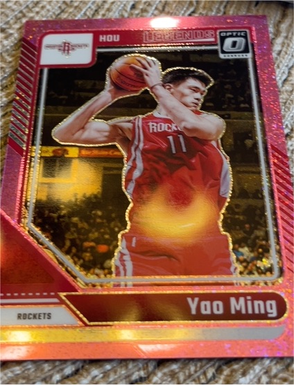 2024 Panini Donruss Optic #Yao Ming Houston Rockets — front