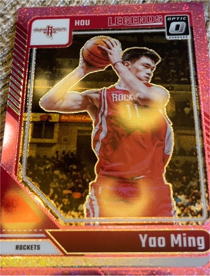 2024 Donruss Optic Legends Yao Ming Houston Rockets — front