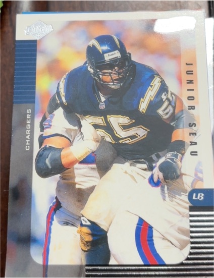 1999 Collector's Edge Supreme #105 Junior Seau — front