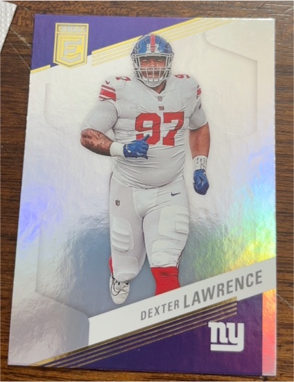 2023 Donruss Elite #34 Dexter Lawrence New York Giants — front