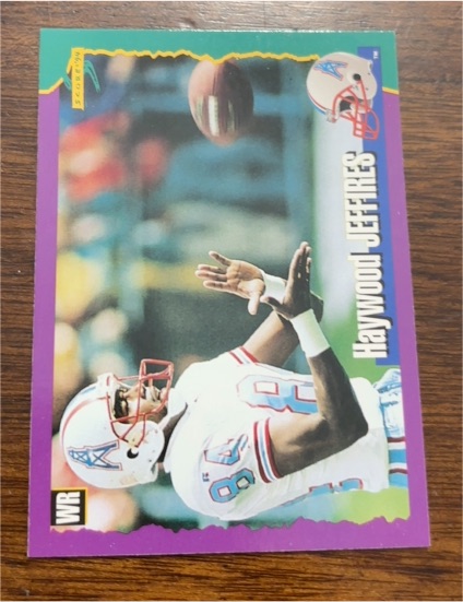 1994 Score #208 Haywood Jeffires — front