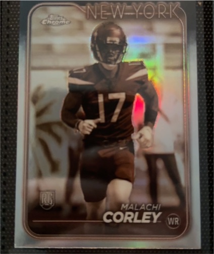 2024 Topps Chrome #224 Malachi Corley — front