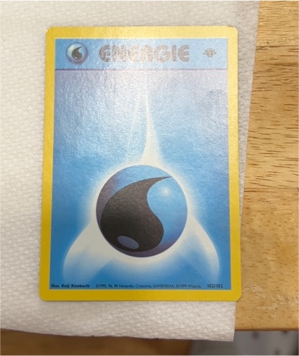1999 Pokémon #102 Water Energy — front