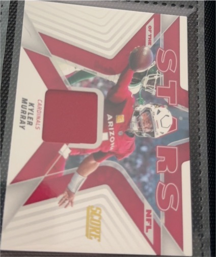2025 Panini Score Stars Of The NFL #SNJ-KMY Kyler Murray — front