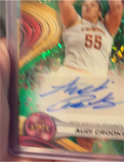 2025 Bowman Best University #B24-AC Audi Crooks — front