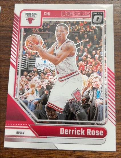 2024-25 Donruss Optic #233 Derrick Rose — front