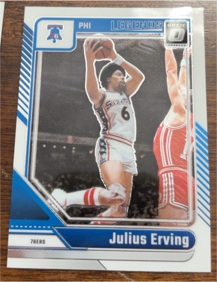 2024-25 Donruss Optic #232 Julius Erving — front