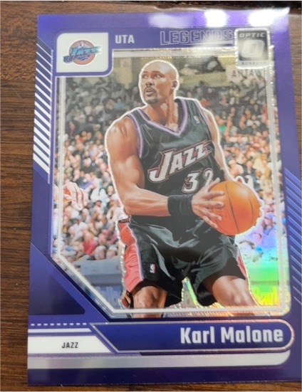 2024-25 Panini Donruss Optic #229 Karl Malone — front
