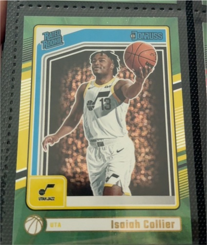 2024-25 Donruss #237 Isaiah Collier — front