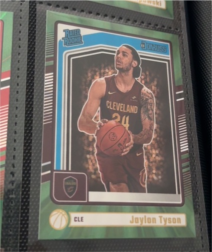 2024-25 Donruss #206 Jaylon Tyson — front