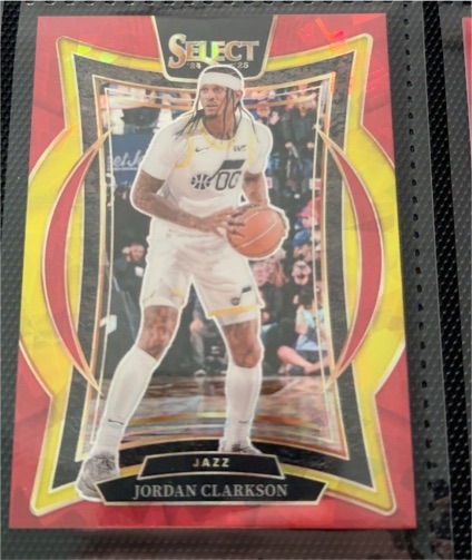 2024-25 Panini Select Concourse #19 Jordan Clarkson — front