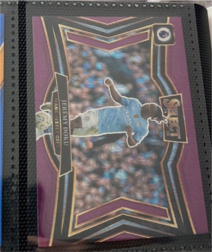 2024-25 Panini Select Premier League #222 Jeremy Doku — front