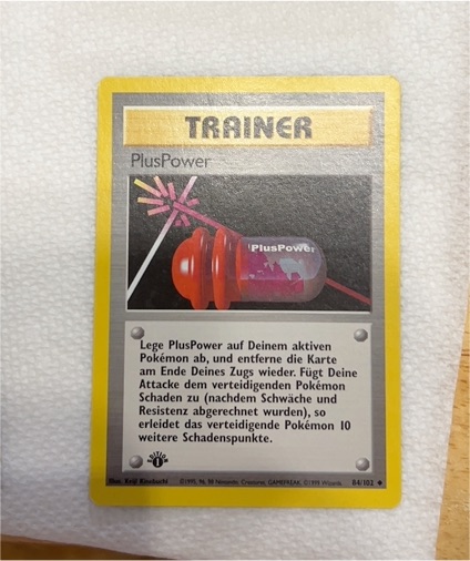 1999 Pokémon Base Set #84 PlusPower — front