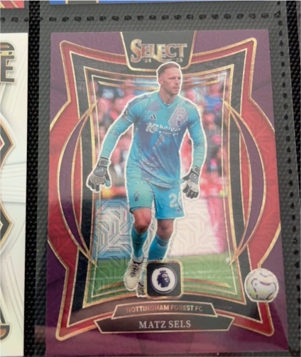 2024-25 Panini Select Premier League #95 Matz Sels — front