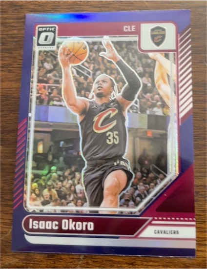 2024-25 Panini Donruss Optic #93 Isaac Okoro — front