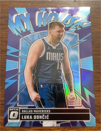 2024-25 Panini Donruss Optic #14 Luka Dončić My House — front