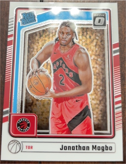 2024-25 Donruss Optic #297 Jonathan Mogbo — front