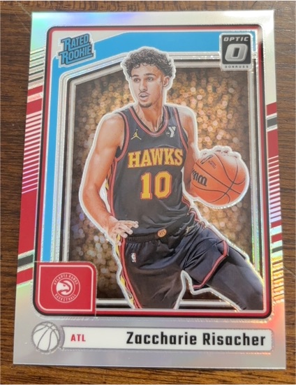 2024-25 Donruss Optic #268 Zaccharie Risacher — front