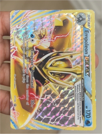 2015 Pokémon XY #XY134 Empoleon BREAK — front