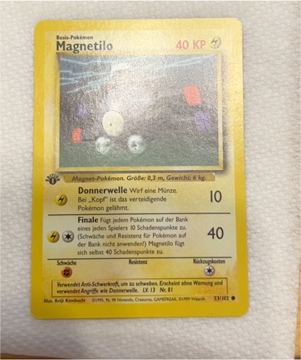 1999 Pokémon #31 Magnetilo — front