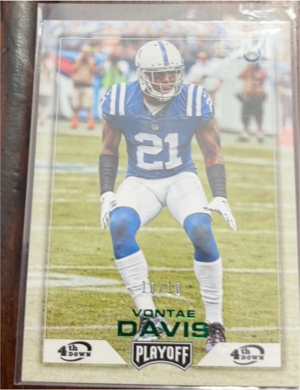 2016 Panini Playoff #86 Vontae Davis — front