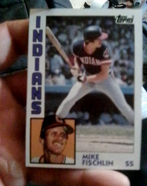 1984 Topps #689 Mike Fischlin — front