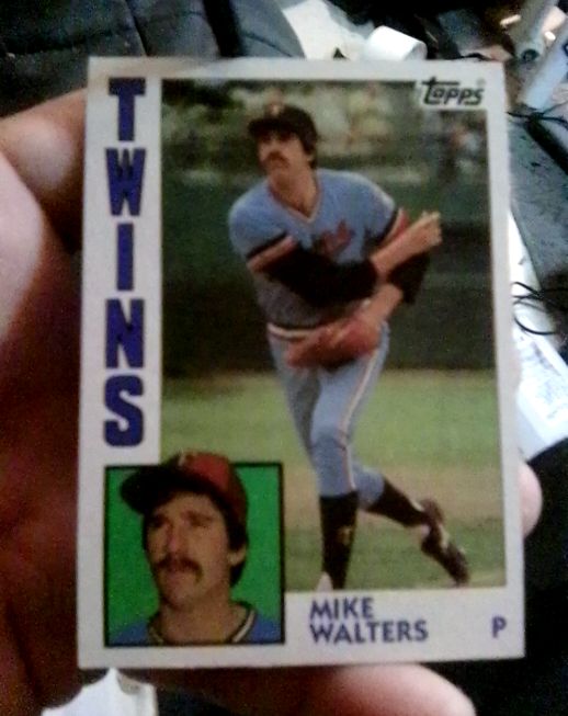 1984 Topps #673 Mike Walters — front