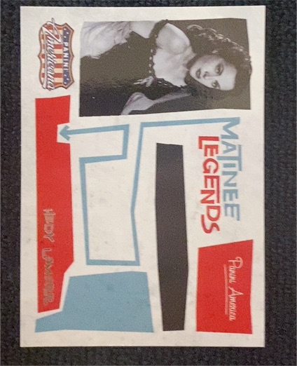 2011 Panini Americana Matinee Legends #18 Gene Tierney — front